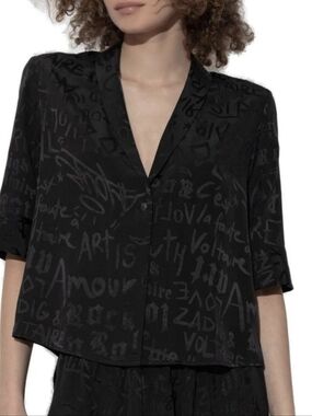 Zadig & Voltaire 100% Silk Shirt